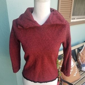 60s vintage V-neck sweater